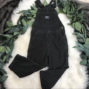Oshkosh Boys Lined Charcoal Grey Overall Cords